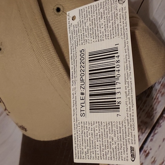 NWT UPS Racing Nascar Robert Yates Racing snapback cap - Picture 9 of 9